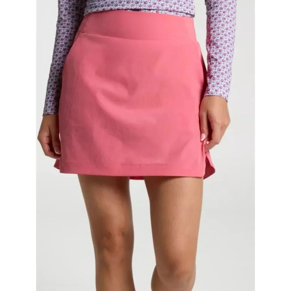 Walter Hagen Coral Pink Athletic Mini Skirt